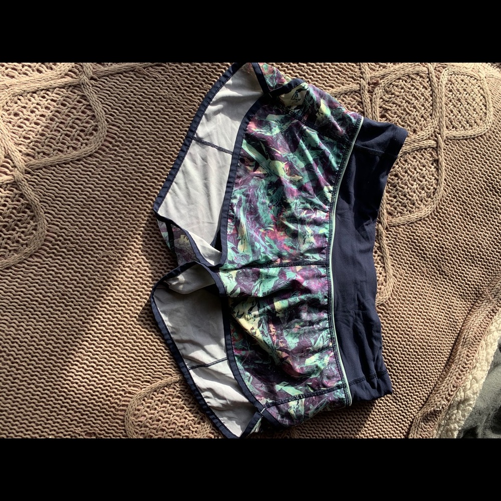 NWOT Lululemon speed shorts size 6